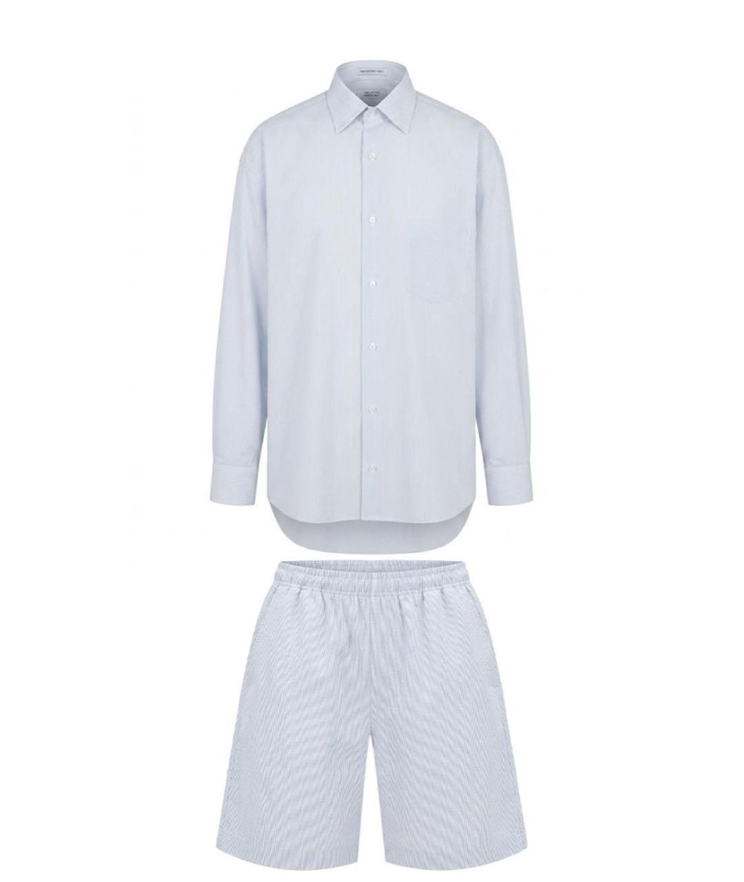 VETEMENTS Белый хлопковый костюм с брюками, фото 9