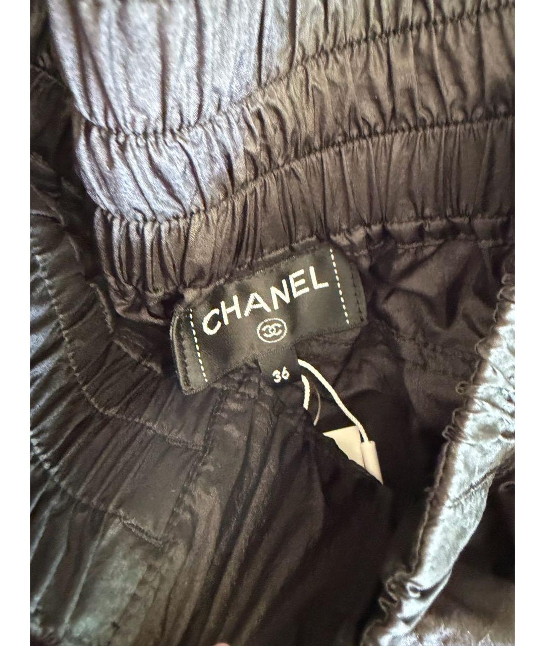 CHANEL Черные шорты, фото 3