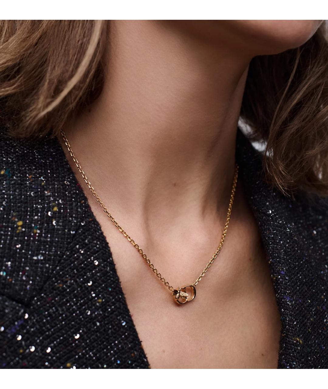 CHRISTIAN DIOR Золотая подвеска, фото 3