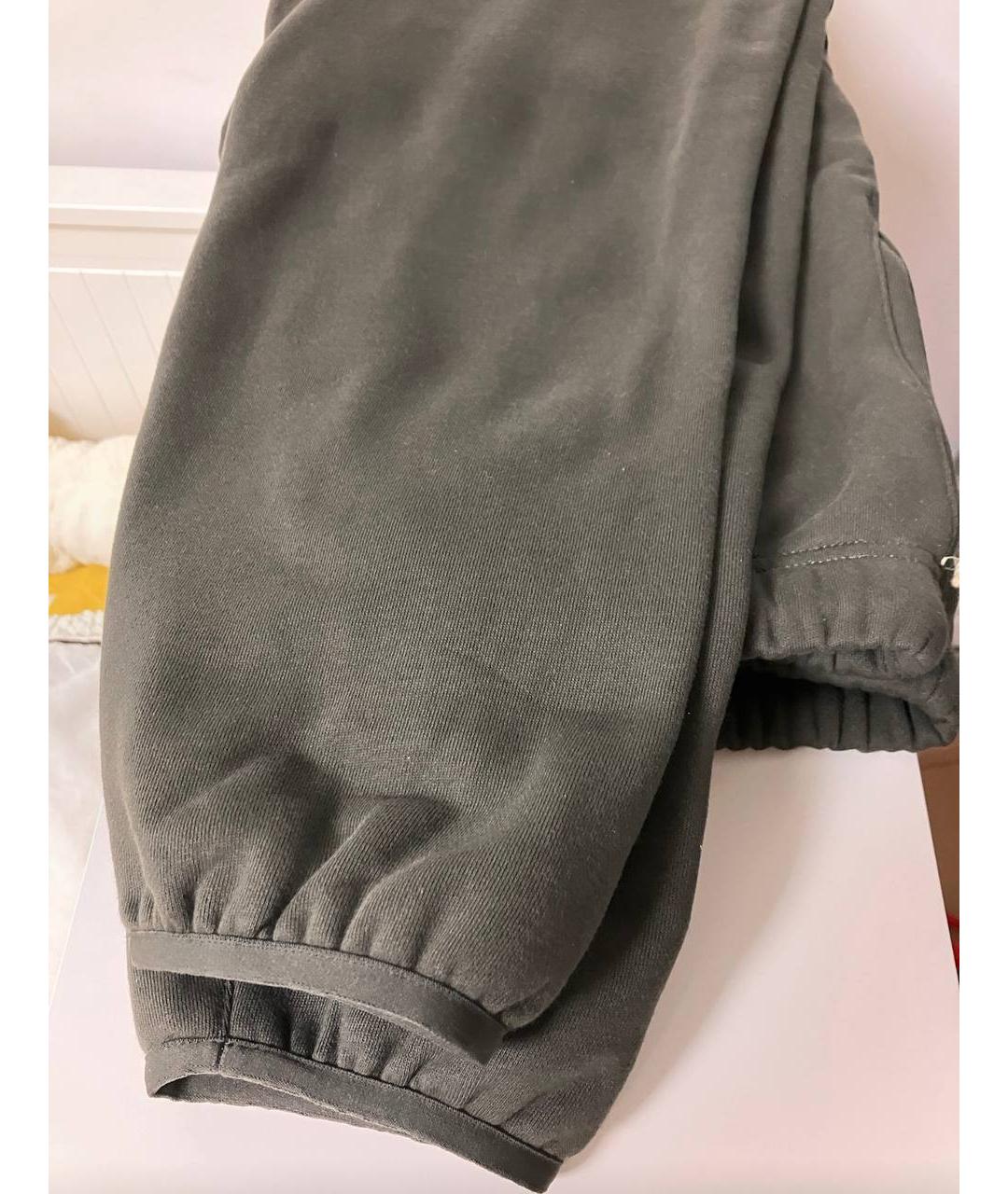 FEAR OF GOD ESSENTIALS Коричневые хлопковые повседневные брюки, фото 4