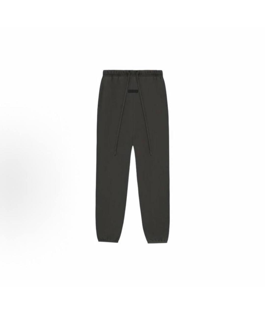 FEAR OF GOD ESSENTIALS Коричневые хлопковые повседневные брюки, фото 6
