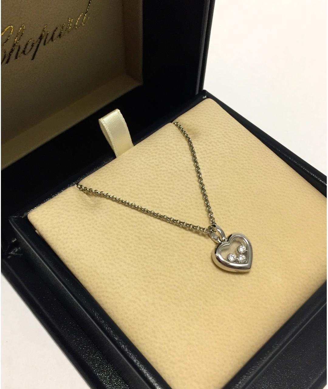 CHOPARD Серебряное колье из белого золота, фото 4