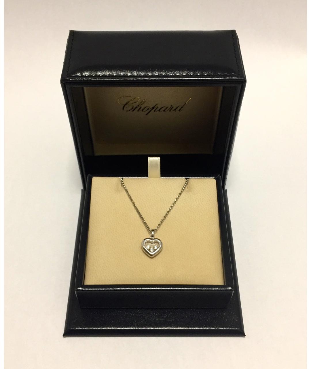 CHOPARD Серебряное колье из белого золота, фото 3