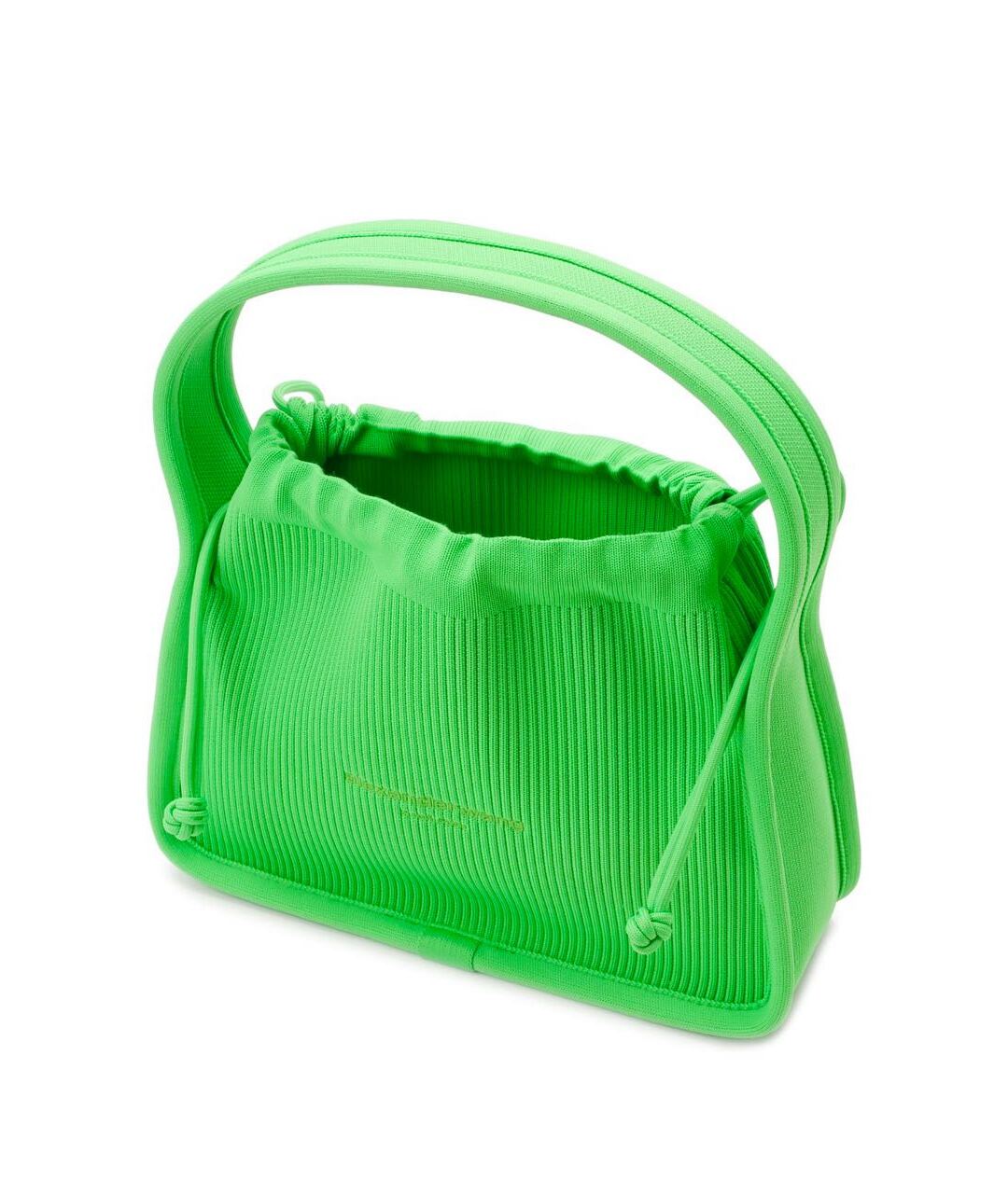 ALEXANDER WANG Зеленая синтетическая сумка тоут, фото 3