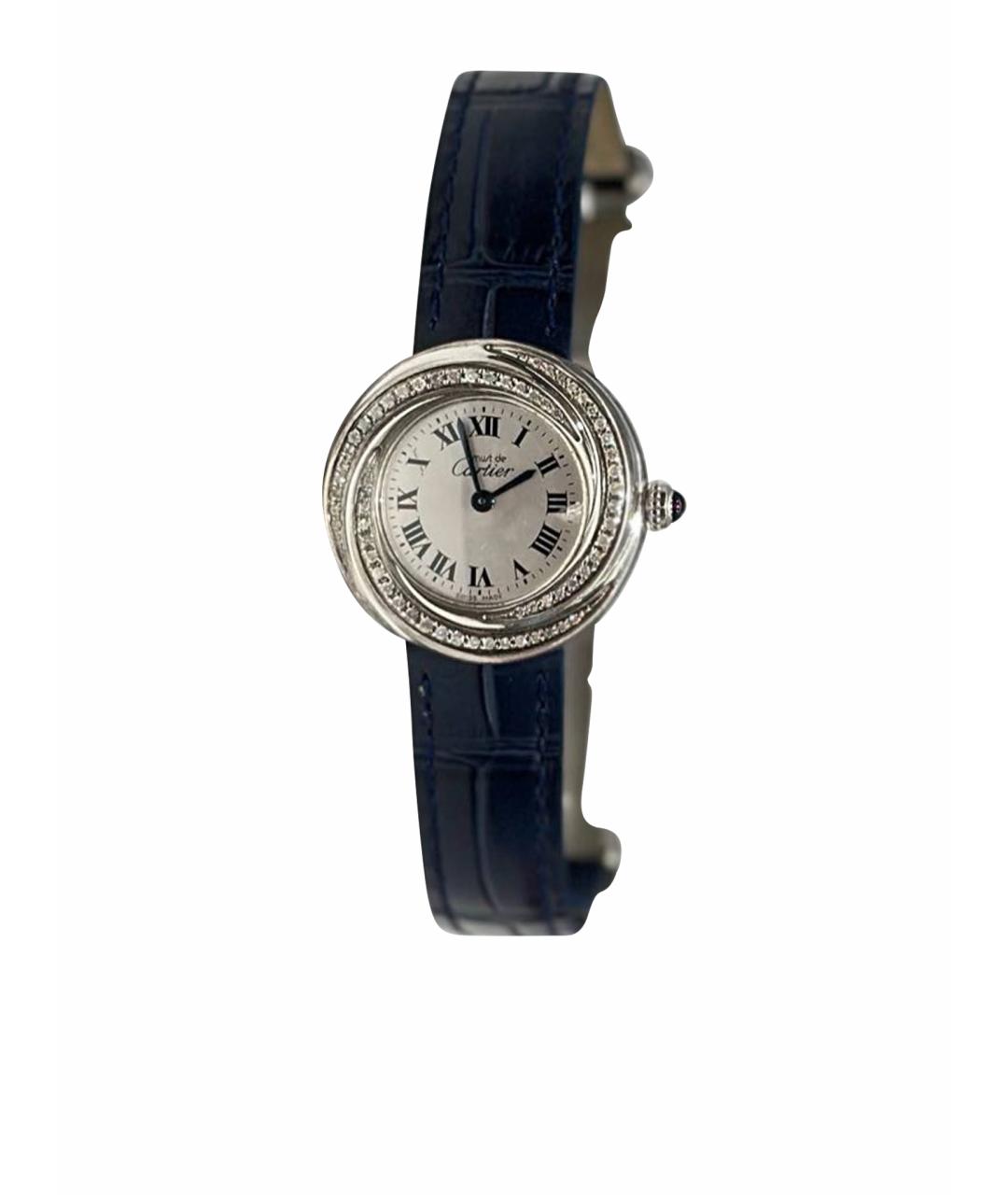 CARTIER Серебряные серебряные часы, фото 1