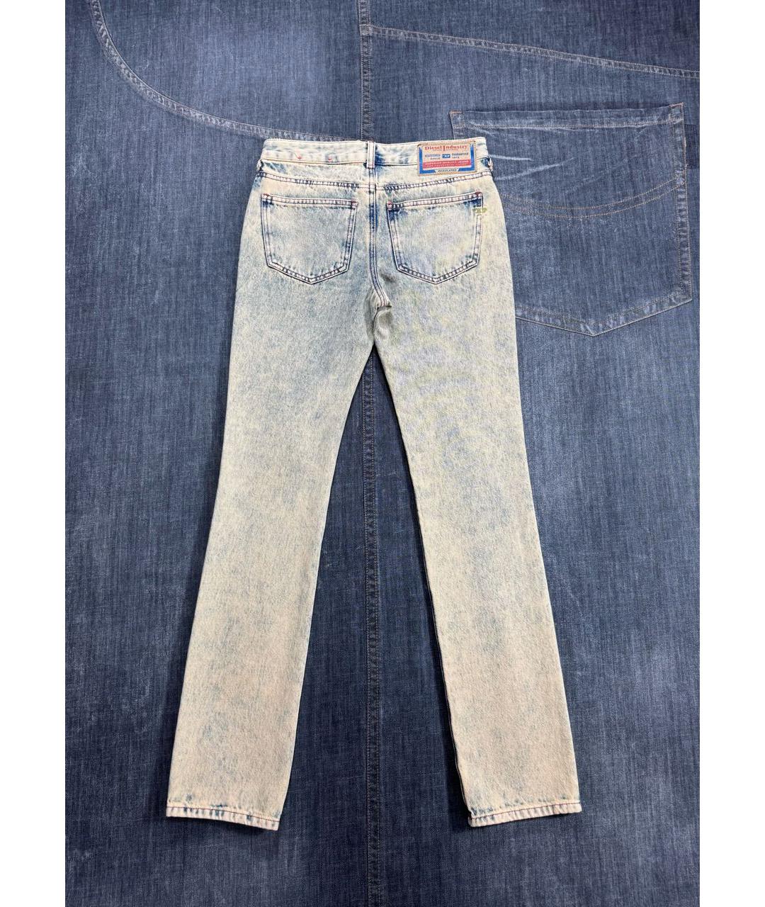 DIESEL Мульти хлопко-эластановые прямые джинсы, фото 5