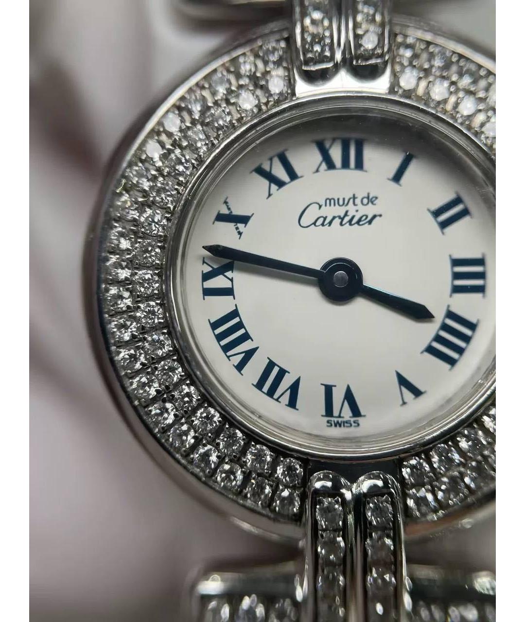 CARTIER Серебряные серебряные часы, фото 5