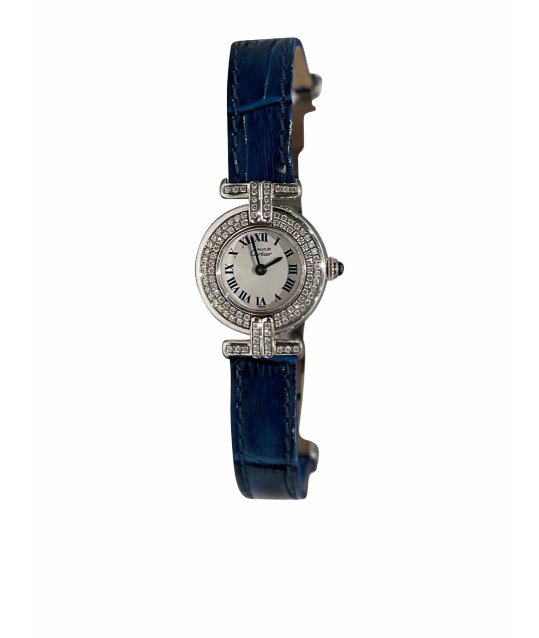 CARTIER Серебряные серебряные часы, фото 1