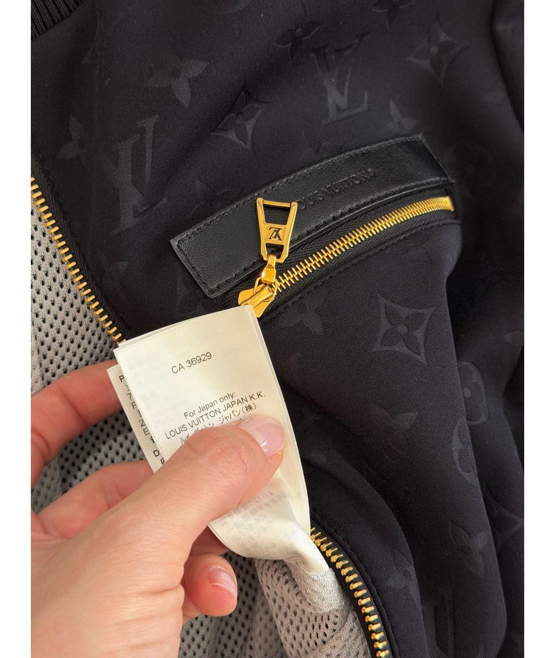 LOUIS VUITTON Черная куртка, фото 5