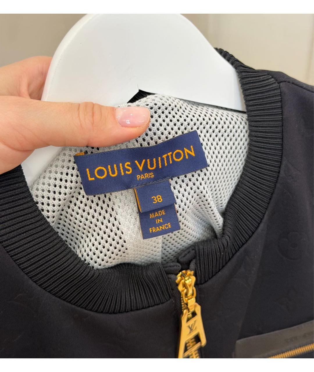 LOUIS VUITTON Черная куртка, фото 3