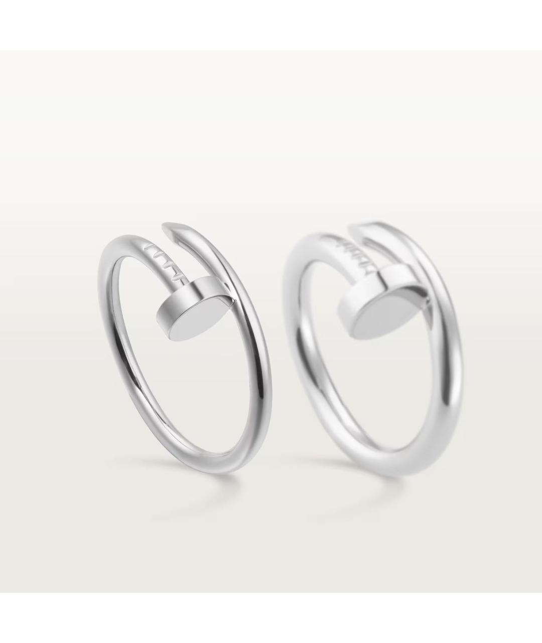 CARTIER Серебряное кольцо из белого золота, фото 3