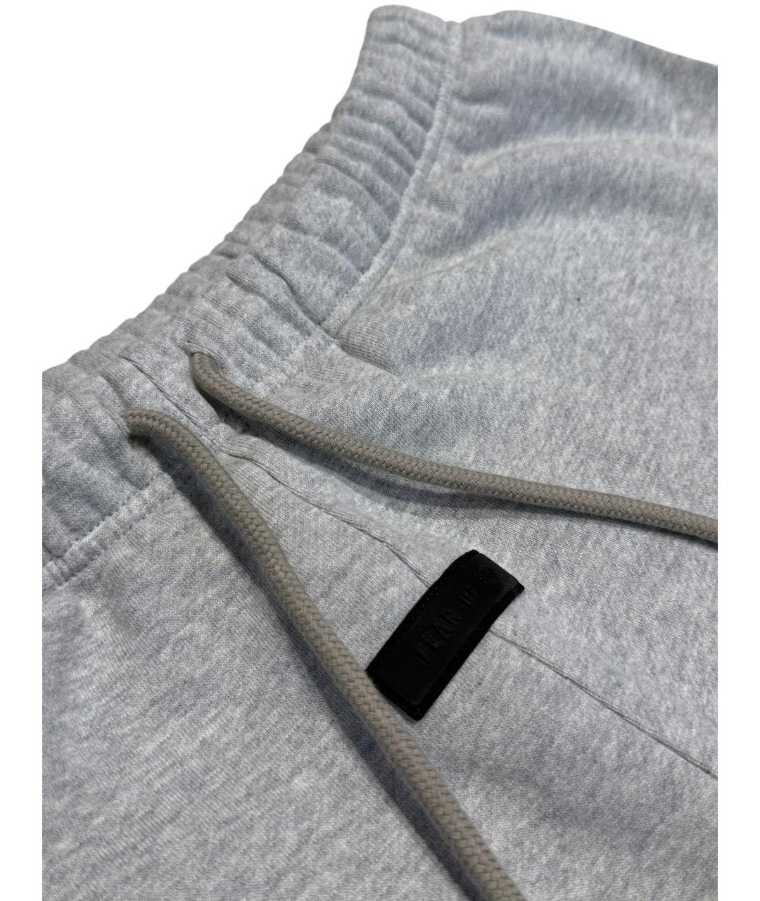 FEAR OF GOD ESSENTIALS Серые хлопковые повседневные брюки, фото 3