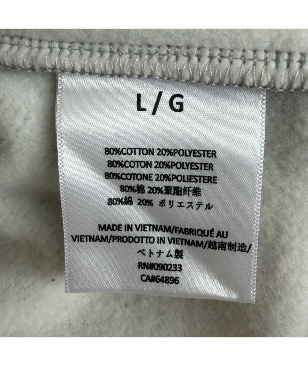 FEAR OF GOD ESSENTIALS Серые хлопковые повседневные брюки, фото 5