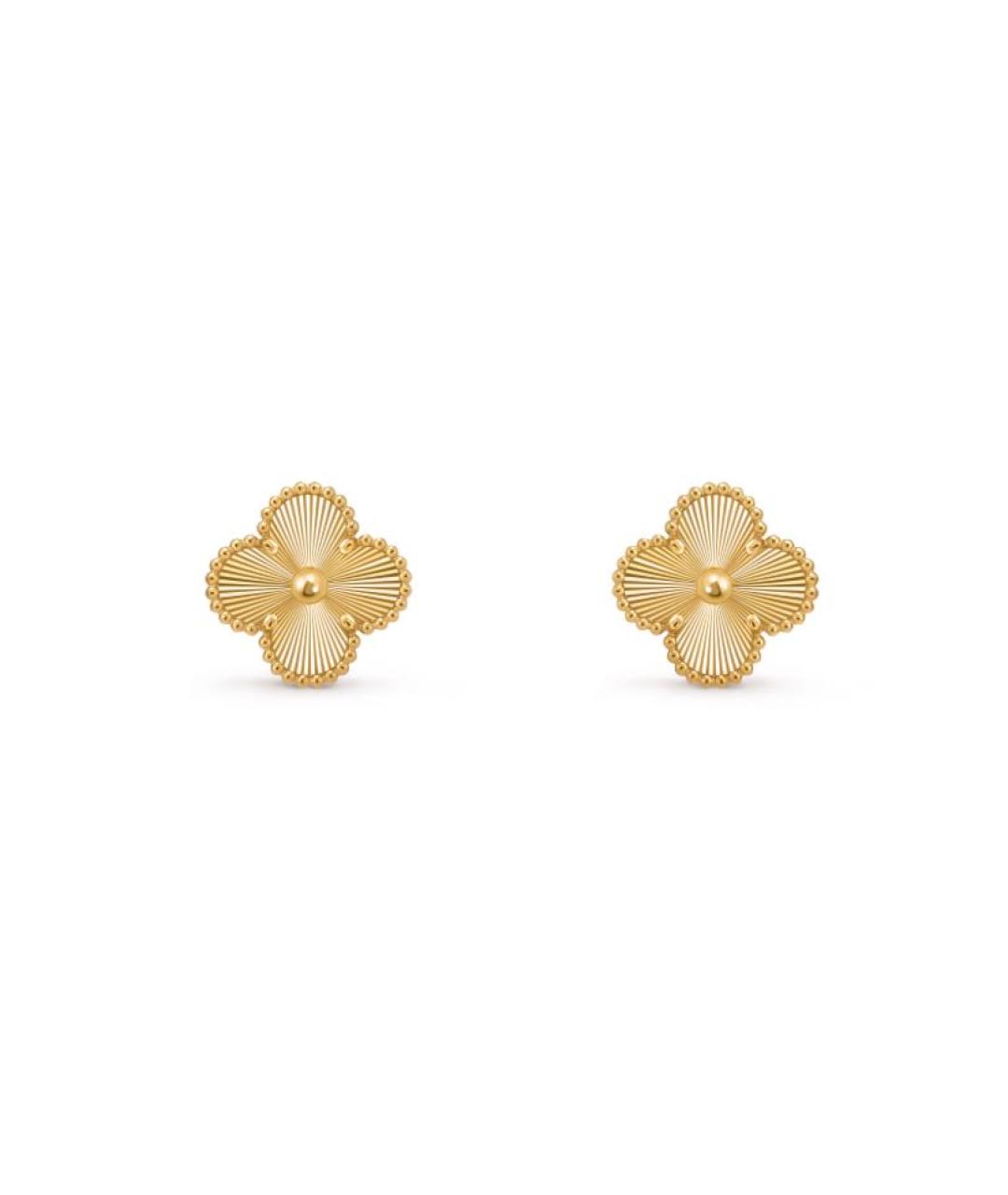 VAN CLEEF & ARPELS Золотые серьги из желтого золота, фото 1
