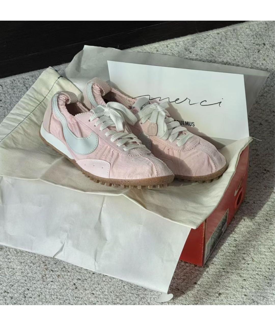 JACQUEMUS Розовые кеды, фото 3