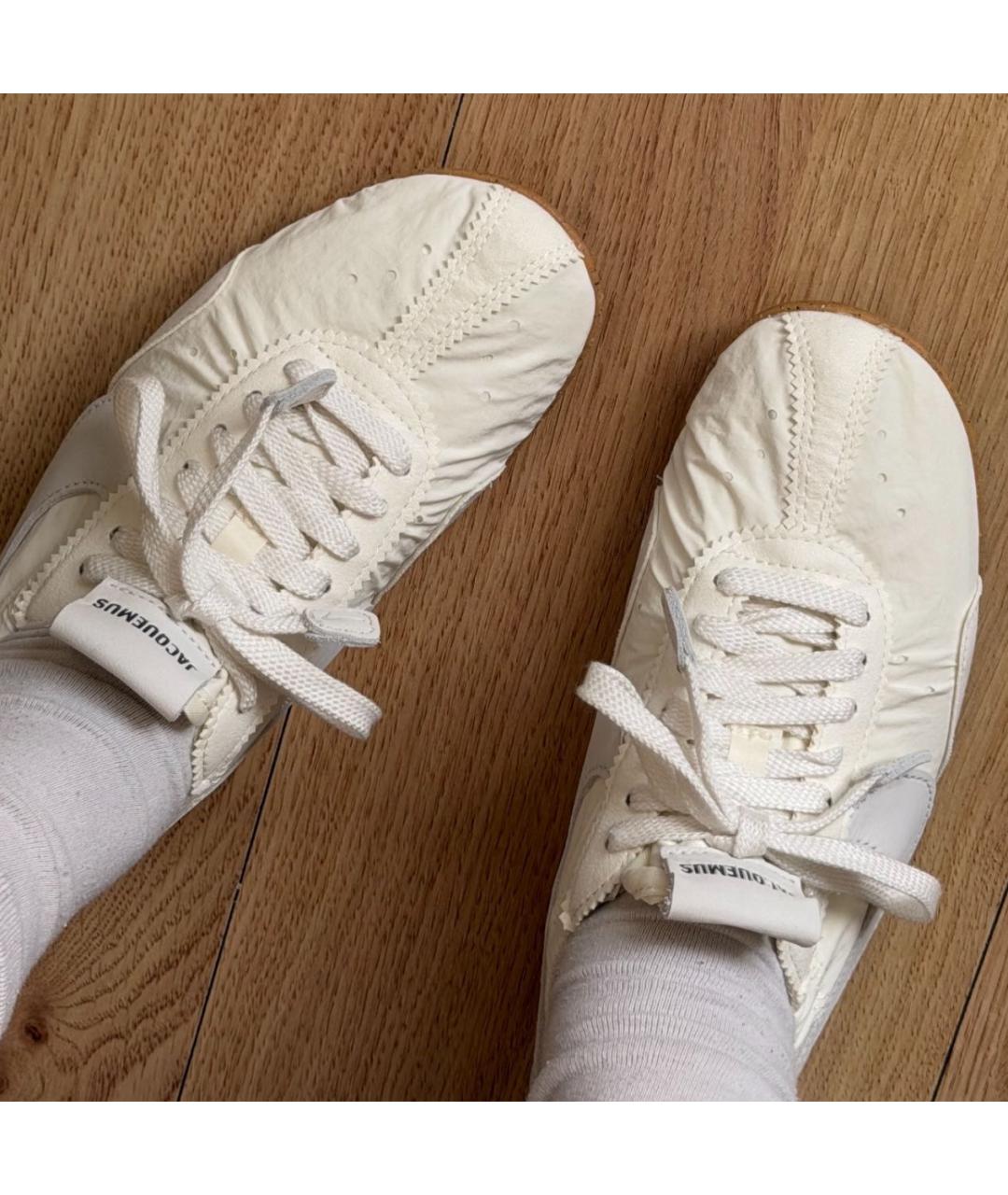 JACQUEMUS Белые кеды, фото 5