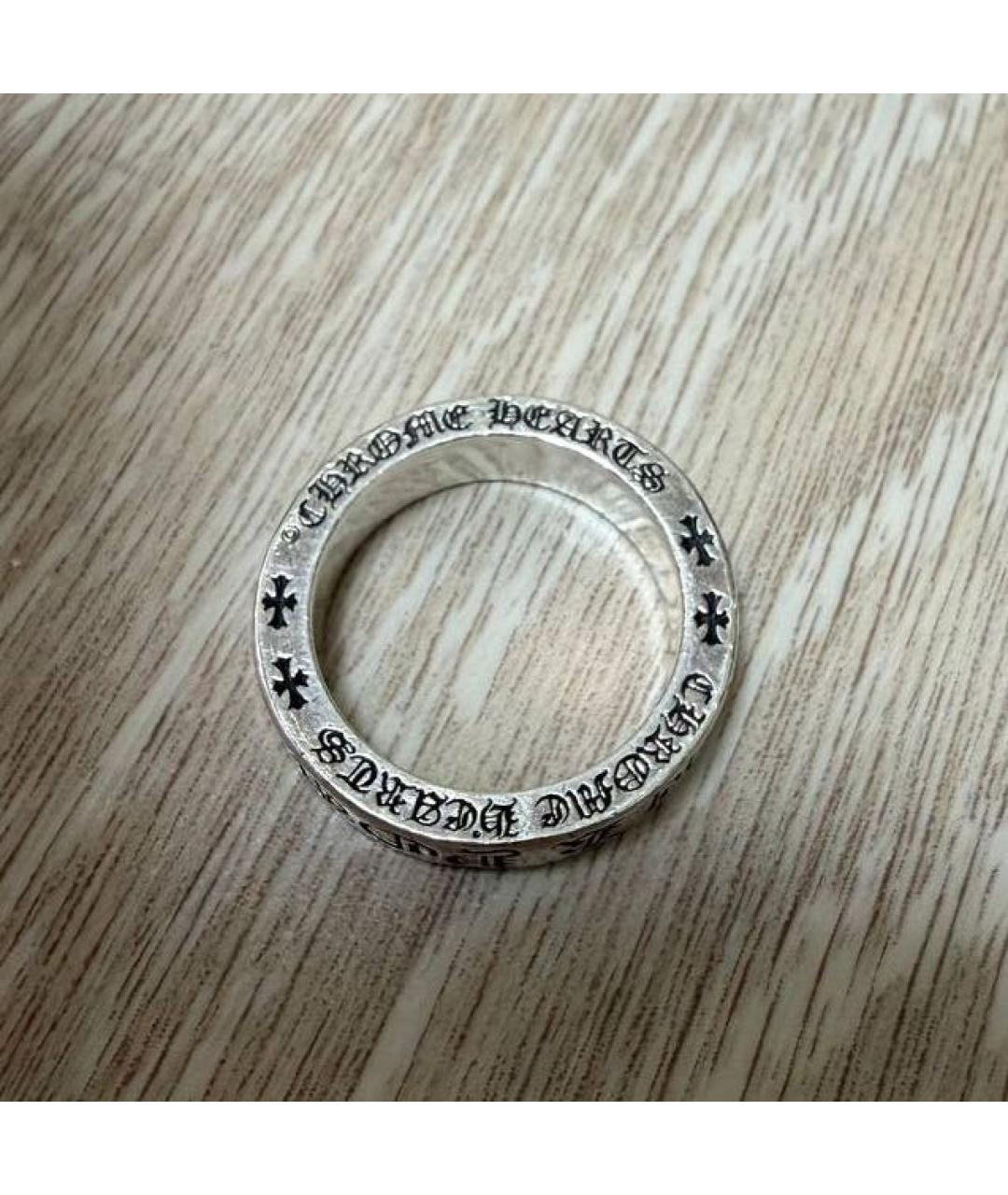 CHROME HEARTS Серебряное серебряное кольцо, фото 2