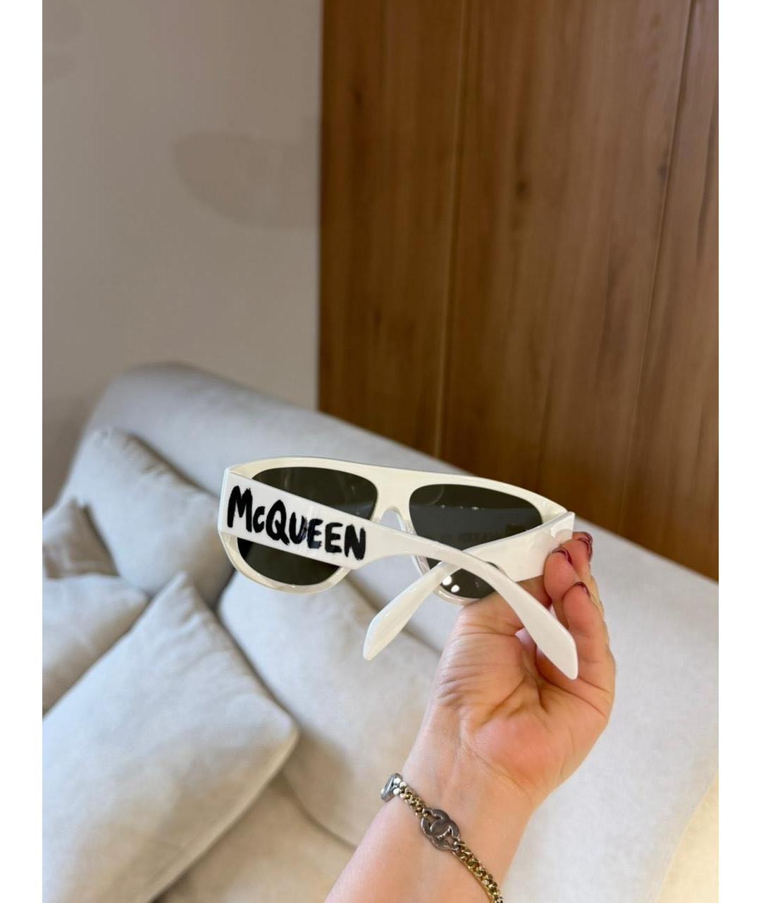 ALEXANDER MCQUEEN Мульти пластиковые солнцезащитные очки, фото 2