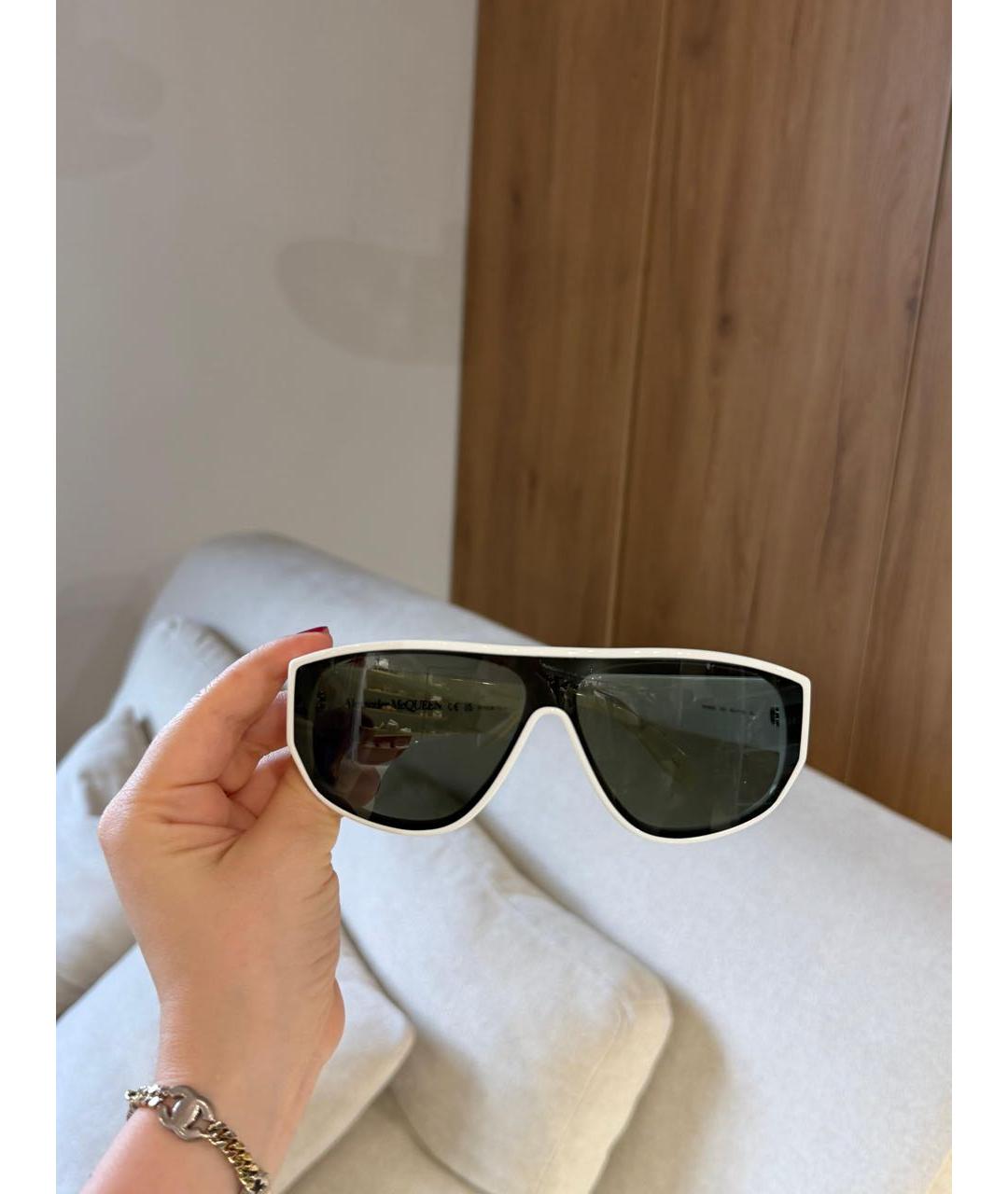 ALEXANDER MCQUEEN Мульти пластиковые солнцезащитные очки, фото 3