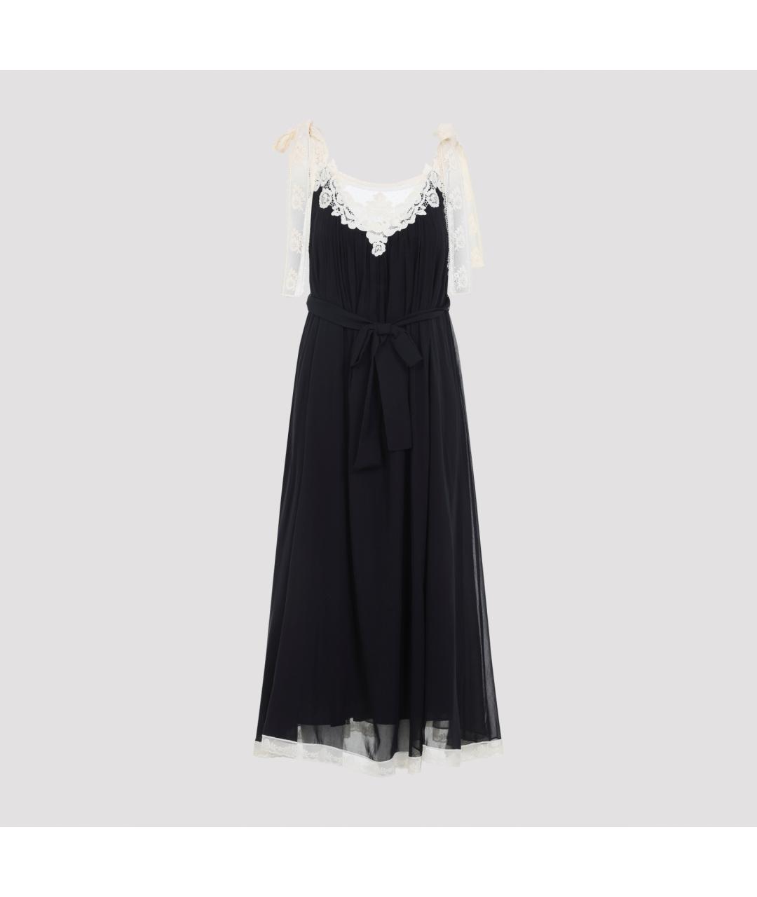 ZIMMERMANN Черное хлопковое повседневное платье, фото 2