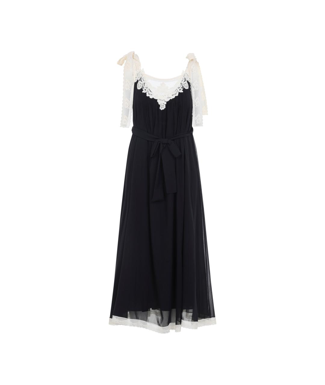 ZIMMERMANN Черное хлопковое повседневное платье, фото 1
