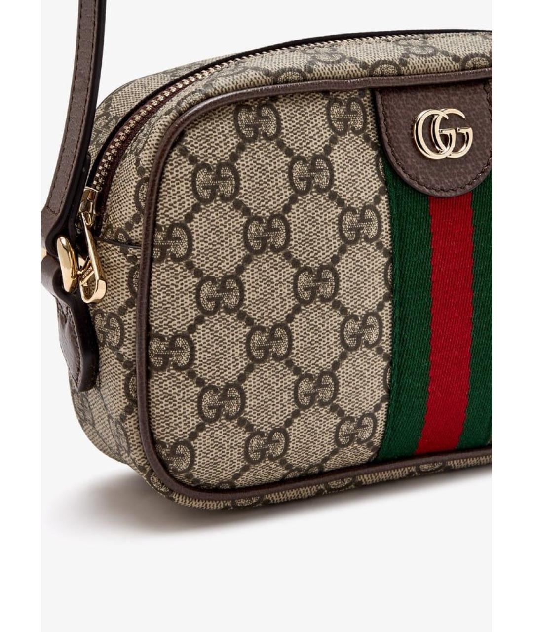GUCCI Мульти хлопковая сумка через плечо, фото 2
