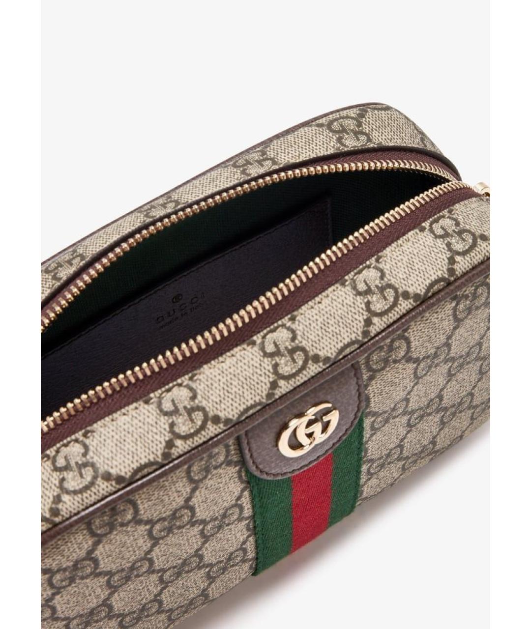 GUCCI Мульти хлопковая сумка через плечо, фото 4