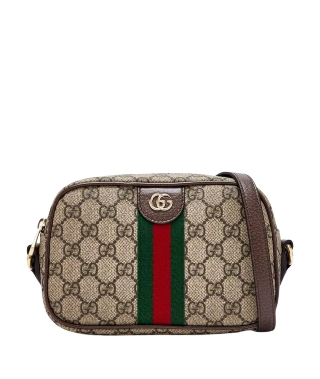GUCCI Мульти хлопковая сумка через плечо, фото 1