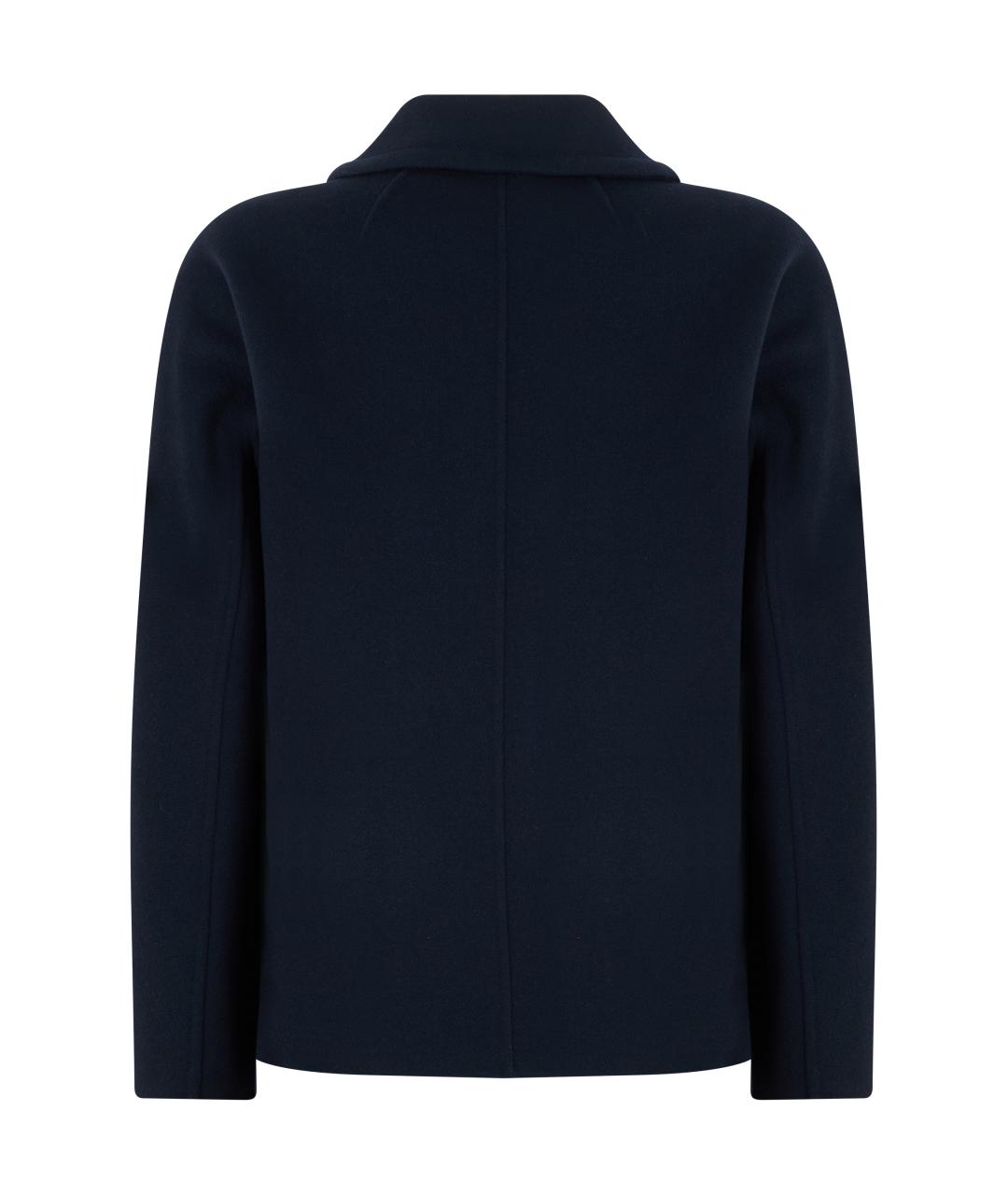 'S MAX MARA Синяя шерстяная куртка, фото 2