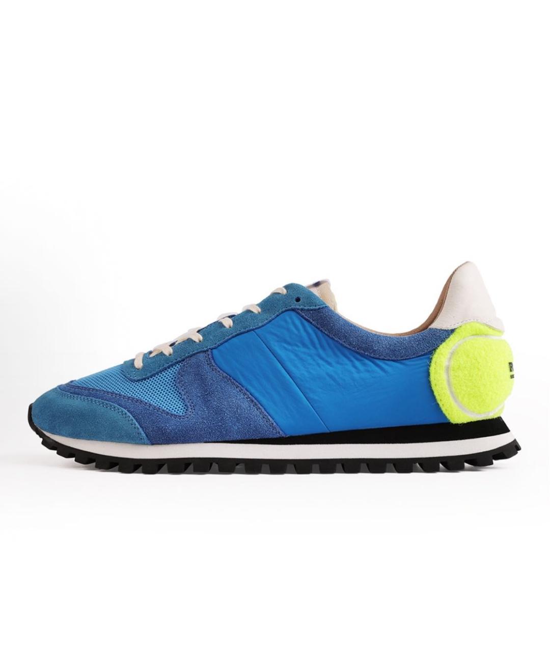 PANE Синие низкие кроссовки / кеды, фото 8