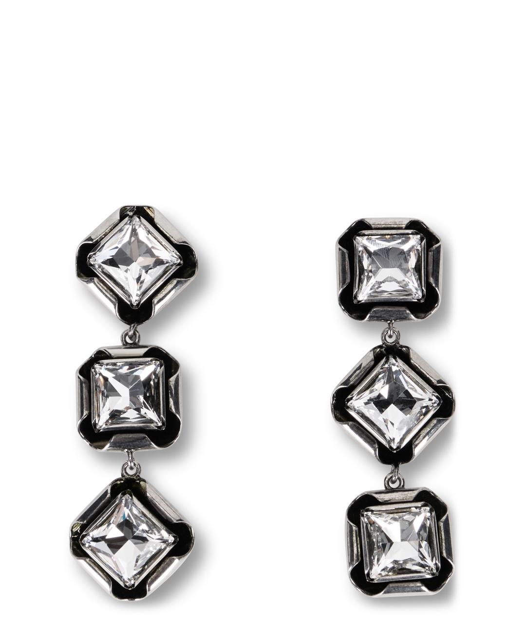 GIVENCHY Серебряные металлические серьги, фото 1