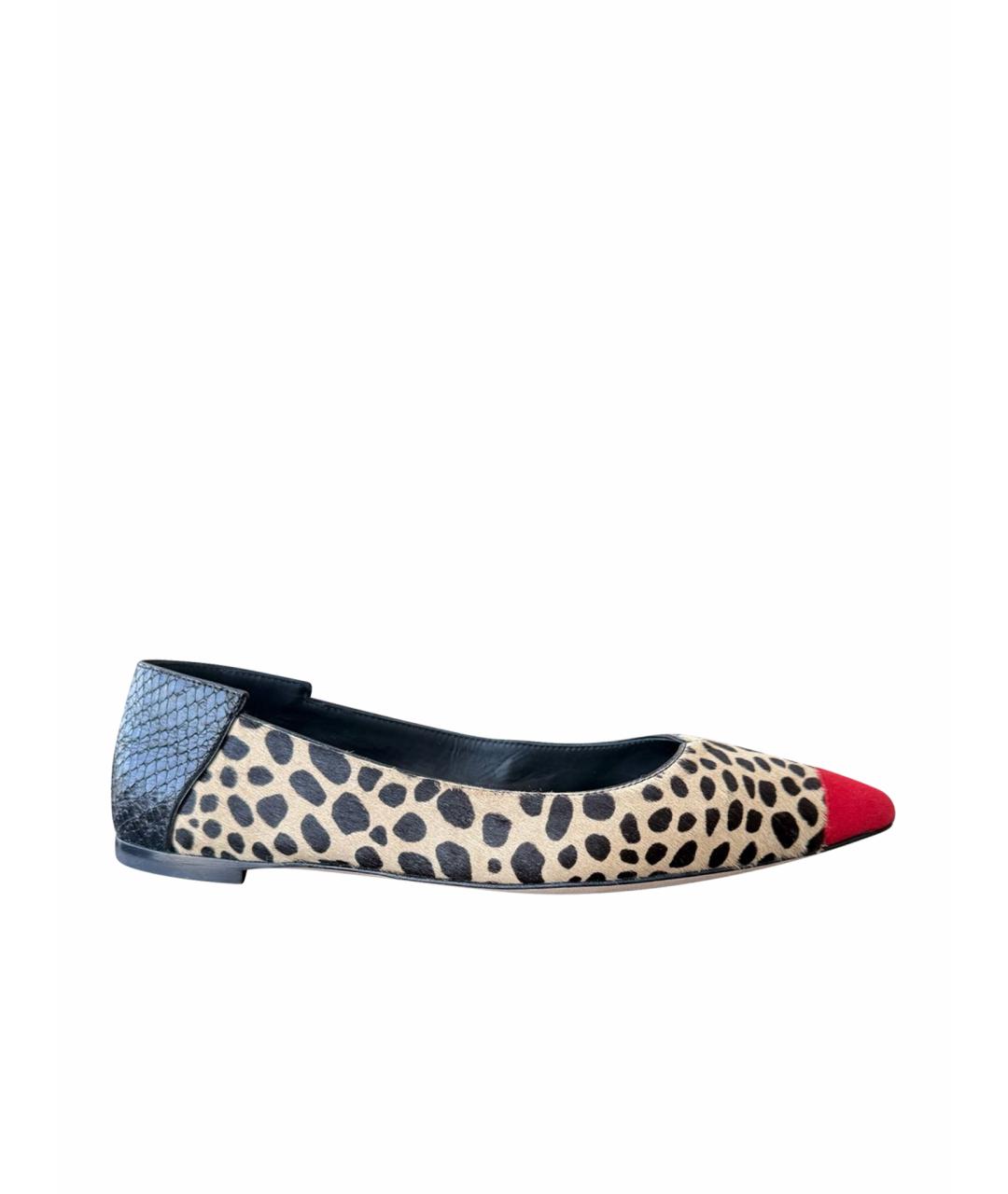GIUSEPPE ZANOTTI DESIGN Мульти балетки, фото 1