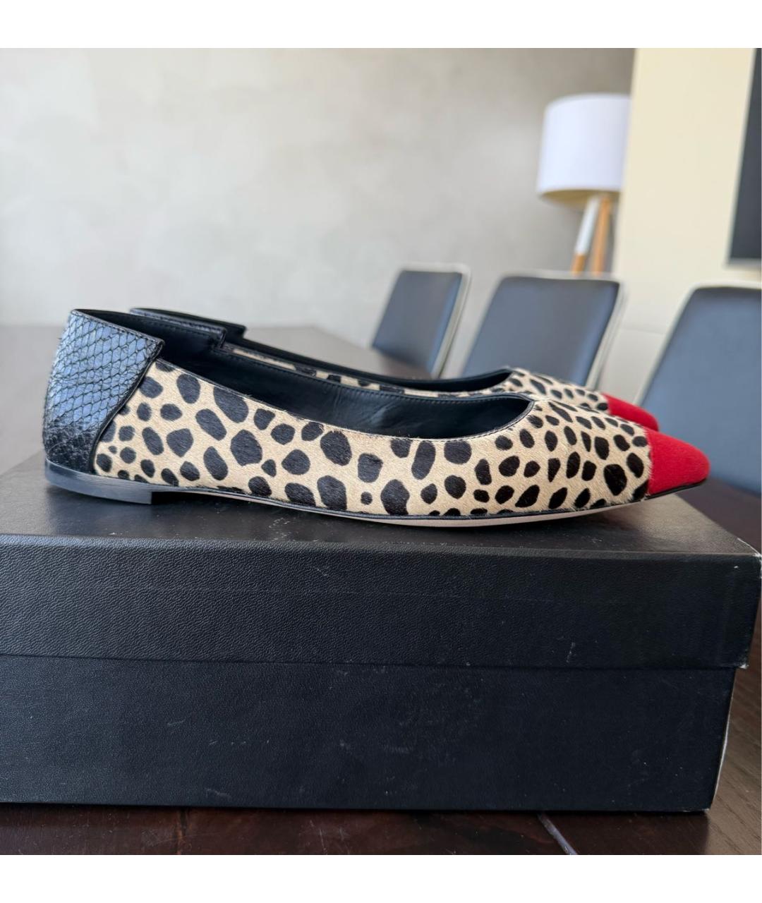 GIUSEPPE ZANOTTI DESIGN Мульти балетки, фото 6