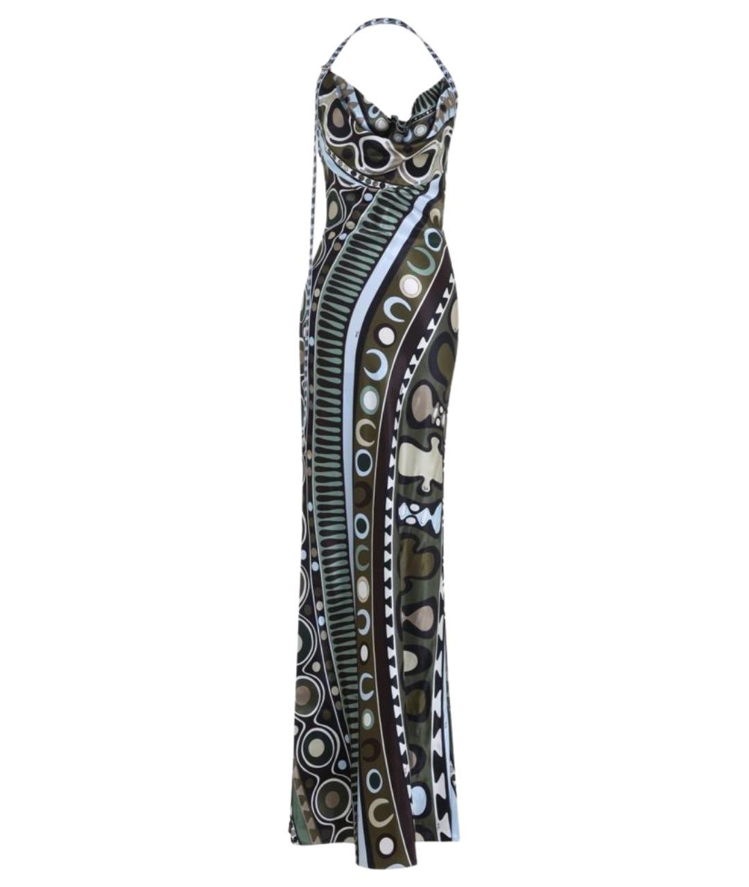 PUCCI Мульти вискозное платье, фото 1