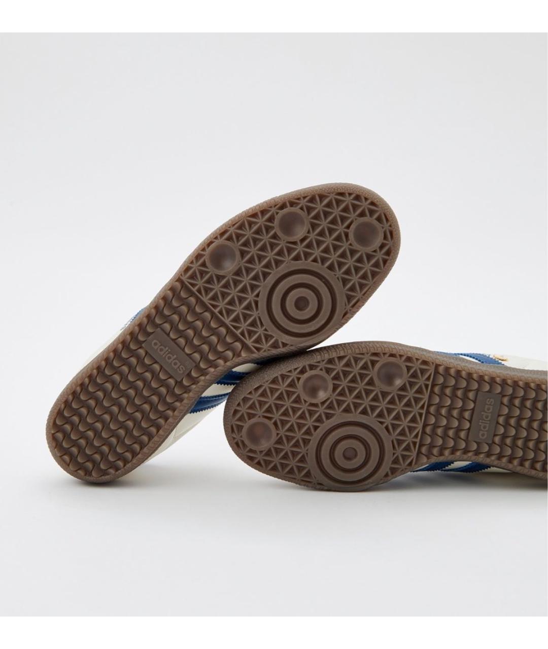 ADIDAS Белые кожаные кроссовки, фото 6
