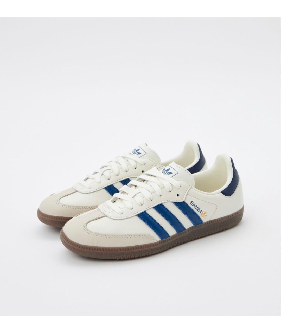 ADIDAS Белые кожаные кроссовки, фото 3