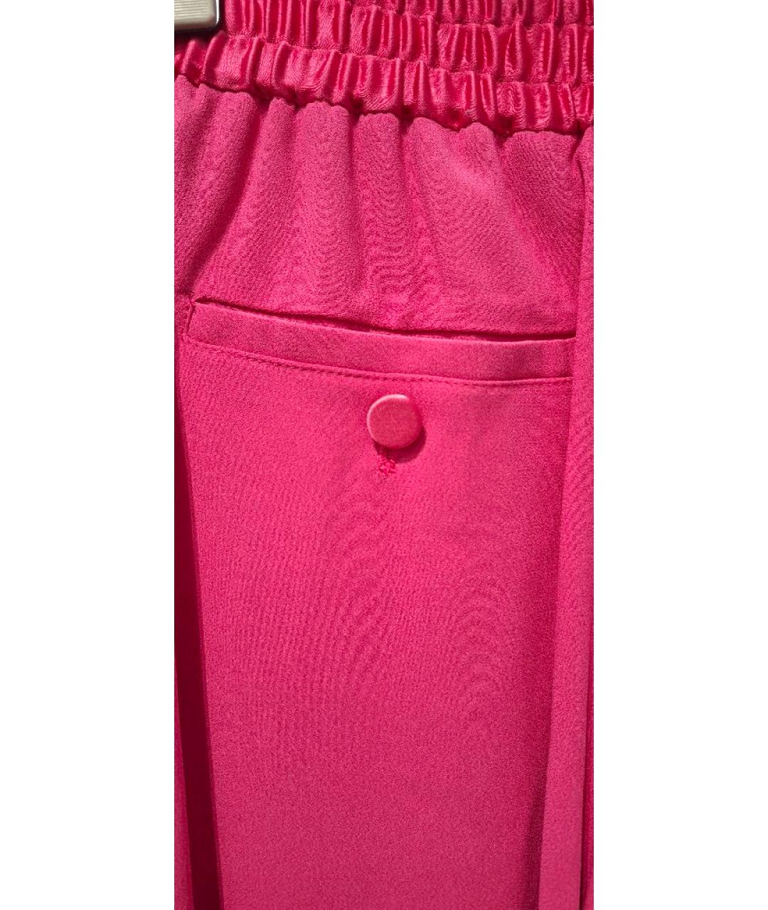 ZADIG & VOLTAIRE Фуксия ацетатный костюм с брюками, фото 7