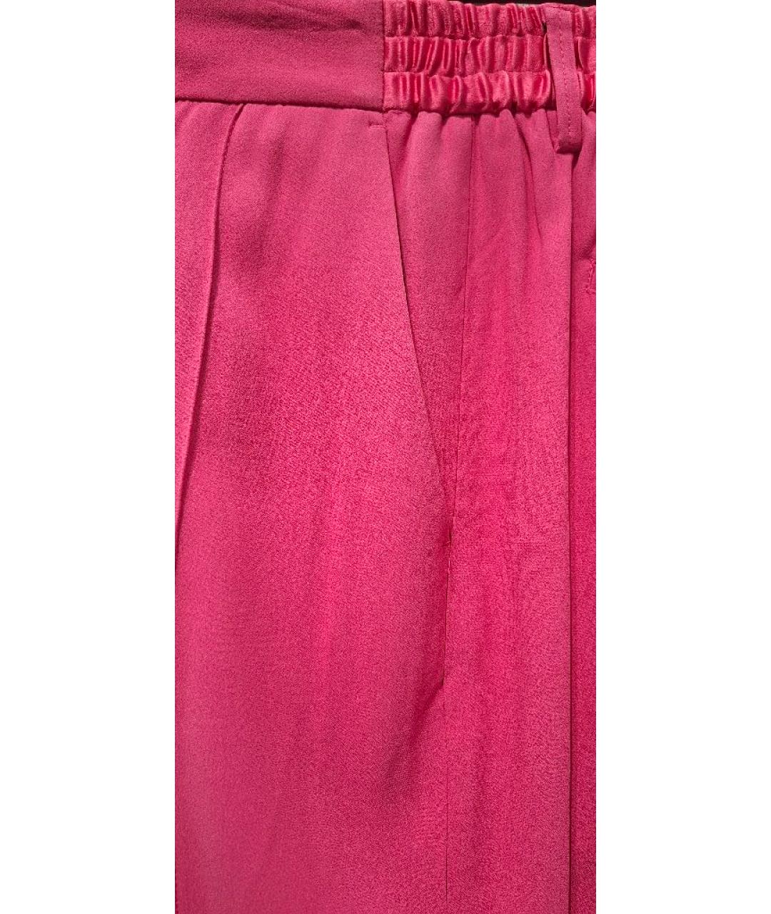ZADIG & VOLTAIRE Фуксия ацетатный костюм с брюками, фото 8