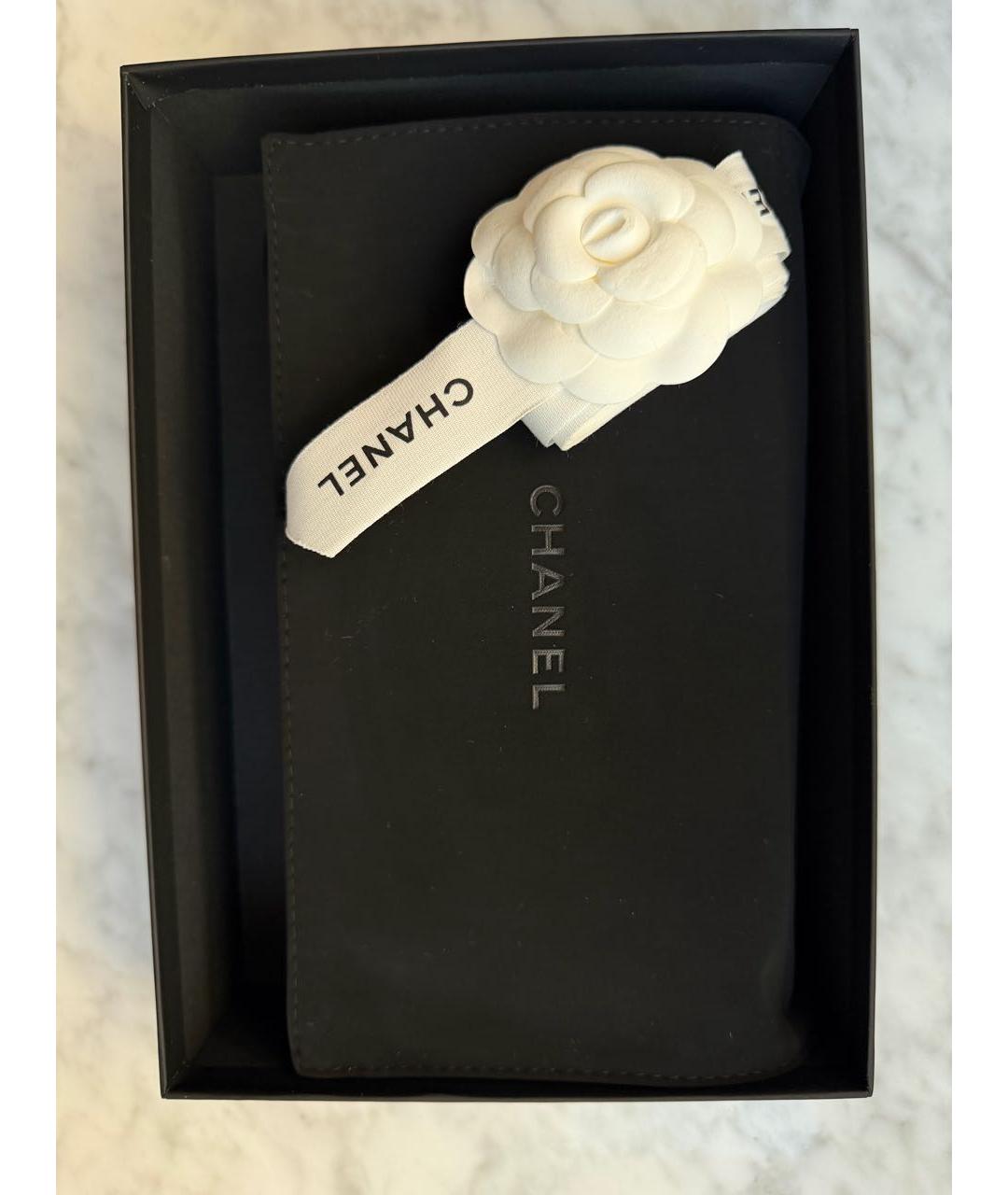 CHANEL Бежевая кожаная сумка через плечо, фото 5