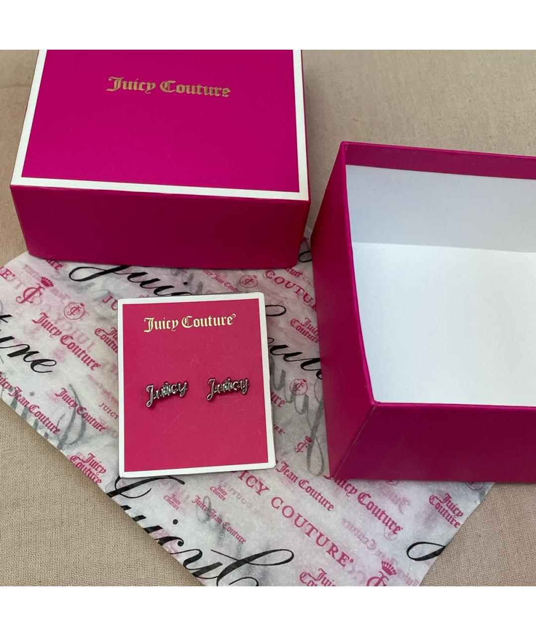 JUICY COUTURE Серебряные серьги, фото 2