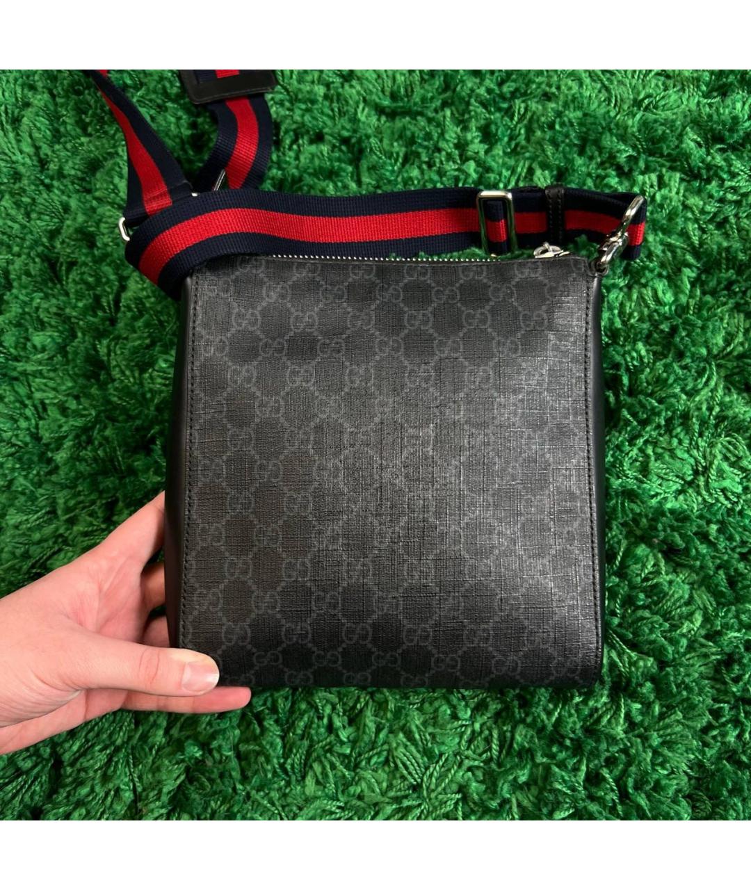 GUCCI Черная сумка на плечо, фото 4