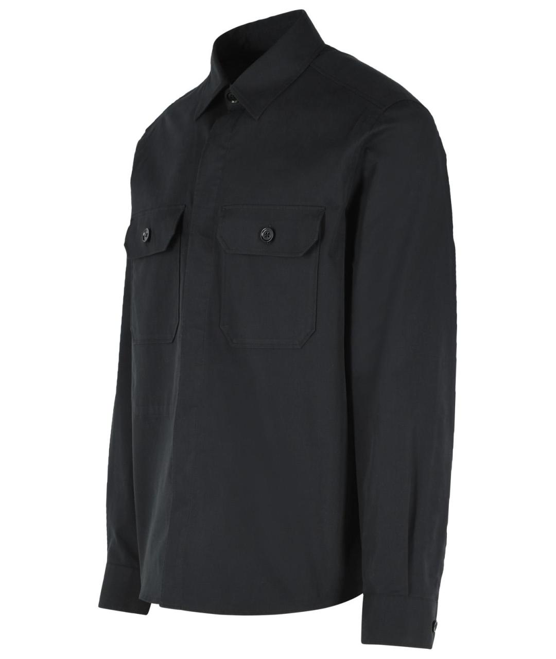 ZEGNA Черная хлопковая куртка, фото 2