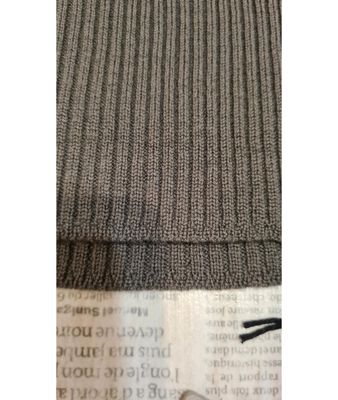 RICK OWENS Серая шерстяная шапка, фото 4