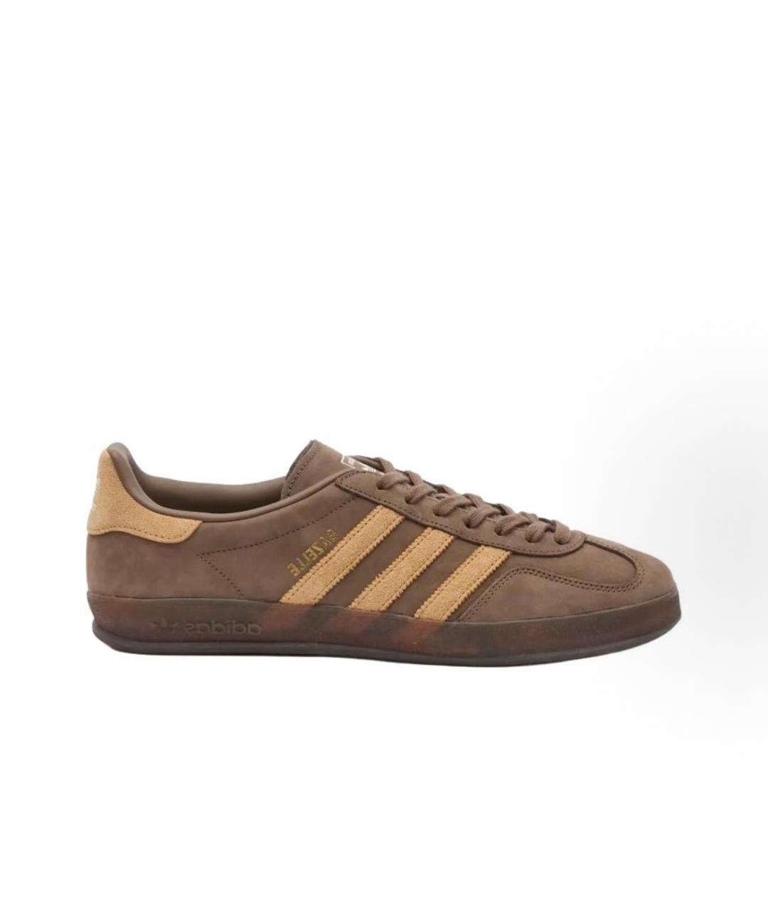 ADIDAS Коричневые замшевые кеды, фото 6