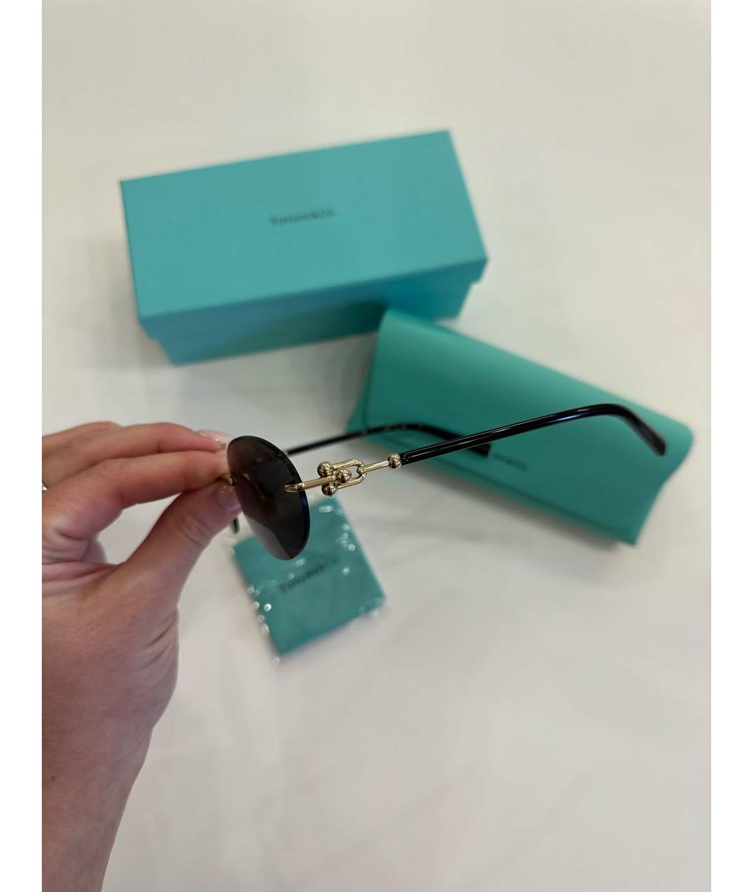 TIFFANY&CO Черные солнцезащитные очки, фото 5
