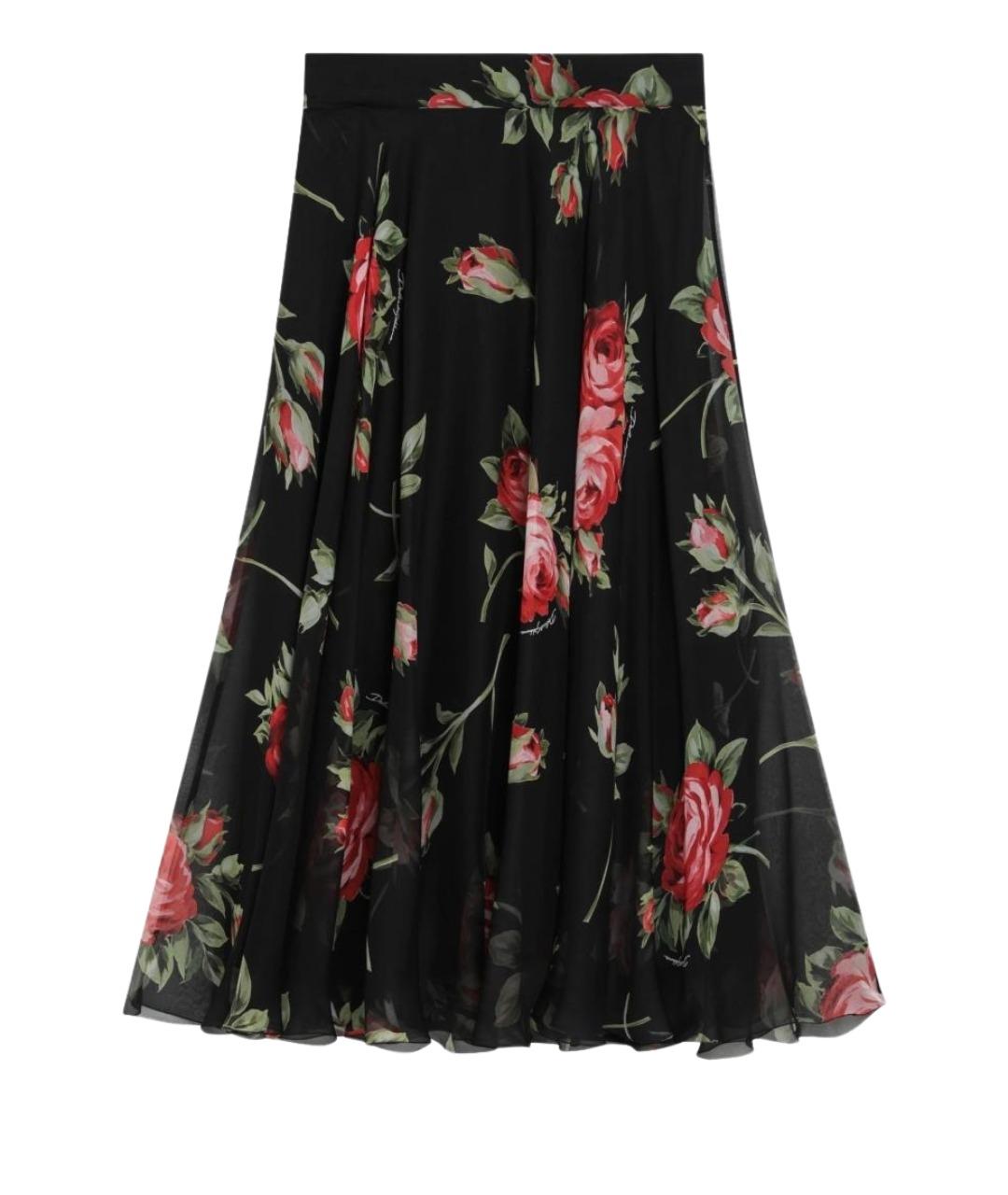 DOLCE&GABBANA Черная шелковая дорожная/спортивная сумка, фото 1