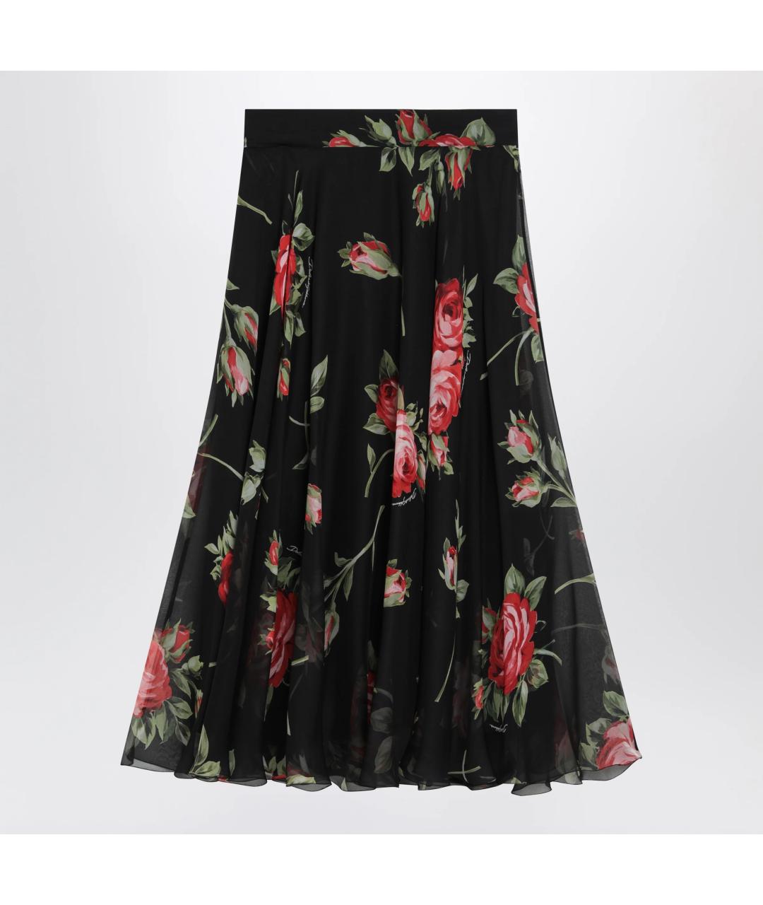 DOLCE&GABBANA Черная шелковая дорожная/спортивная сумка, фото 3