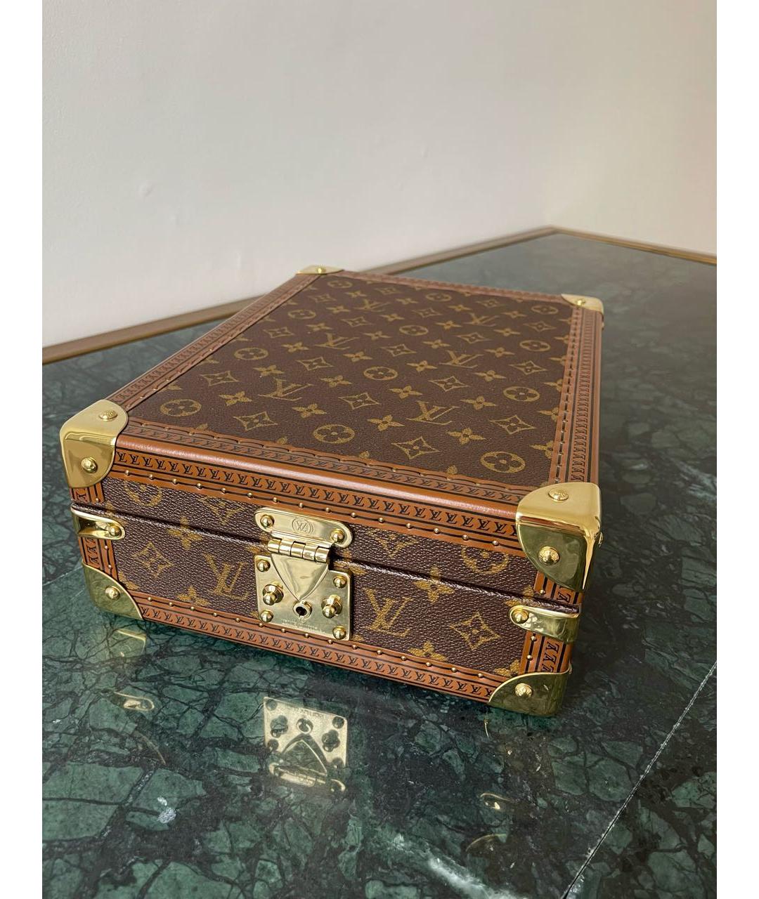 LOUIS VUITTON Коричневая дорожная/спортивная сумка, фото 7