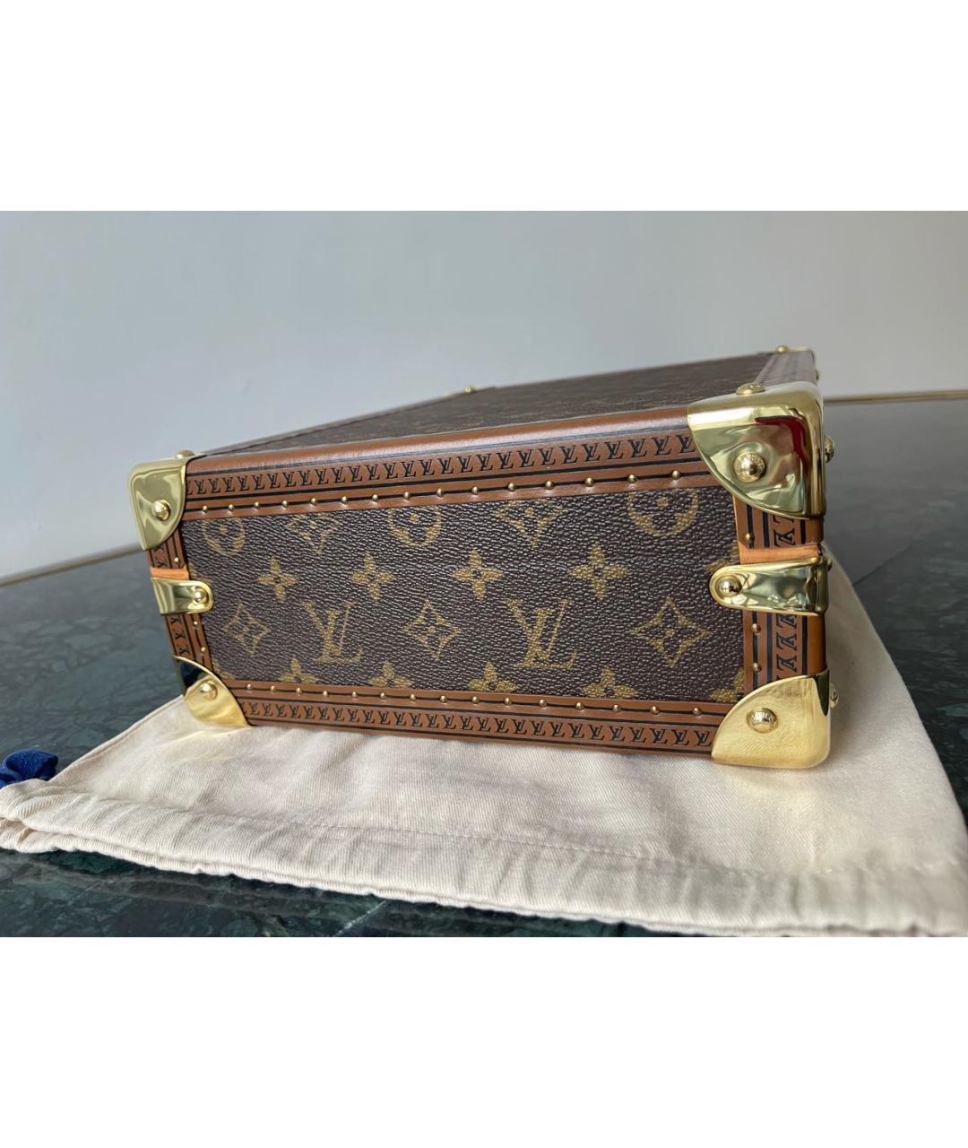 LOUIS VUITTON Коричневая дорожная/спортивная сумка, фото 6