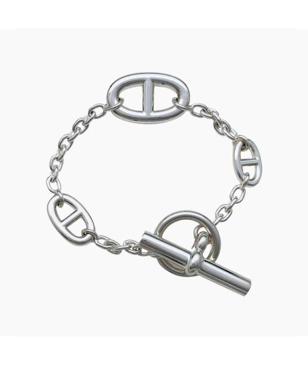 HERMES Белый браслет, фото 5